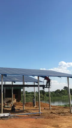 irrigation PV installation Malawi 