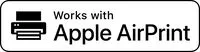 Működik az Apple AirPrint logóval